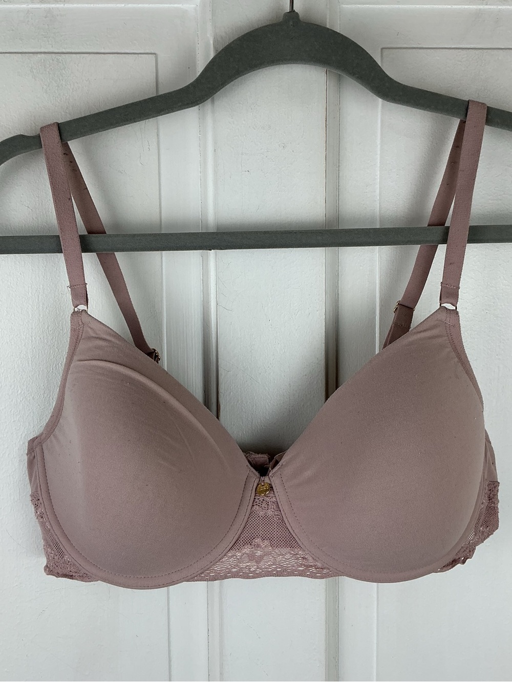Natori 721154 Bliss Perfection Contour Stretch UW Bra Rose Pink 36C
